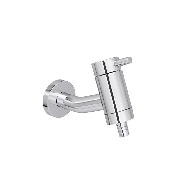Torneira Deca para Jardim e Tanque com Adaptador de Mangueira 1/4 de Volta Link Cromado Casa JHS