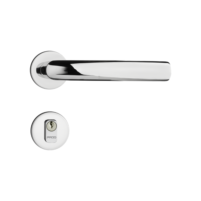Fechadura Pado Externa Luma Inox Polido 55mm Casa JHS