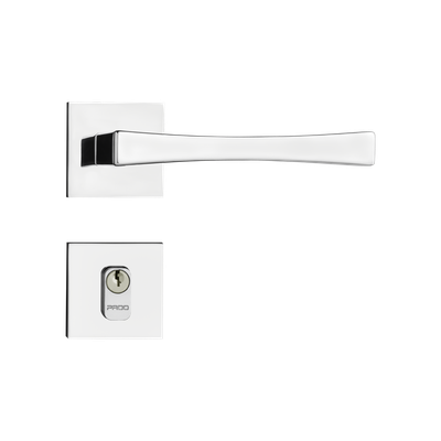 Fechadura Pado Externa Vivaldi Cromado 55mm Casa JHS