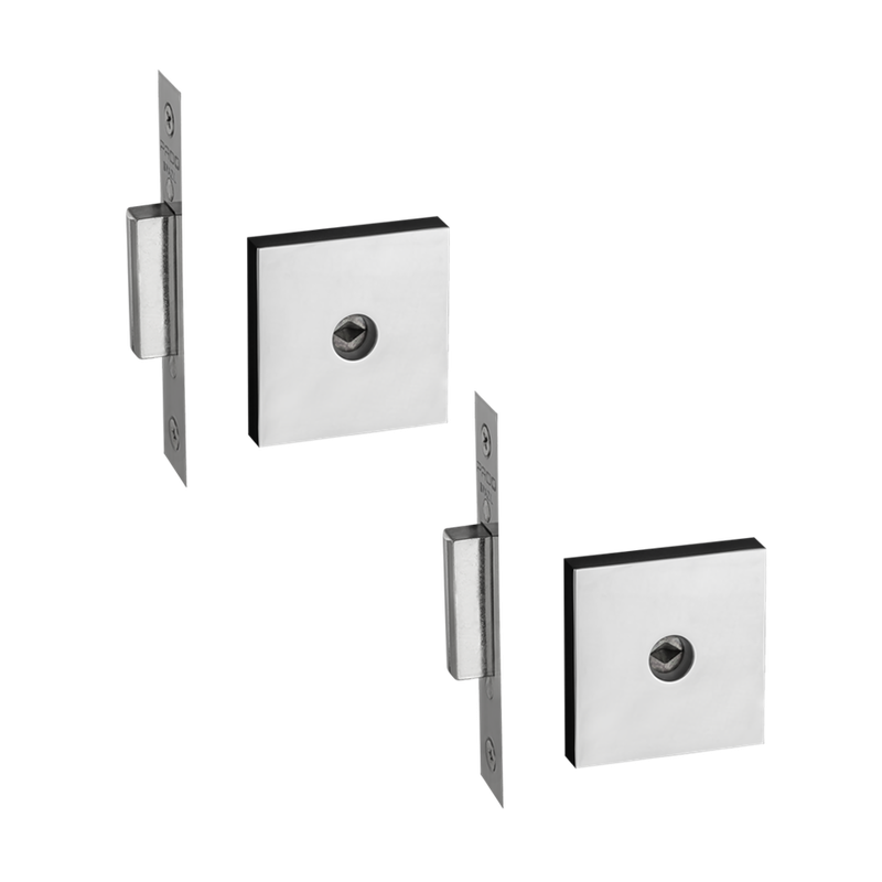 Trava Tetra Pado Zamac Quadrada SM 11500 - Cromado Casa JHS