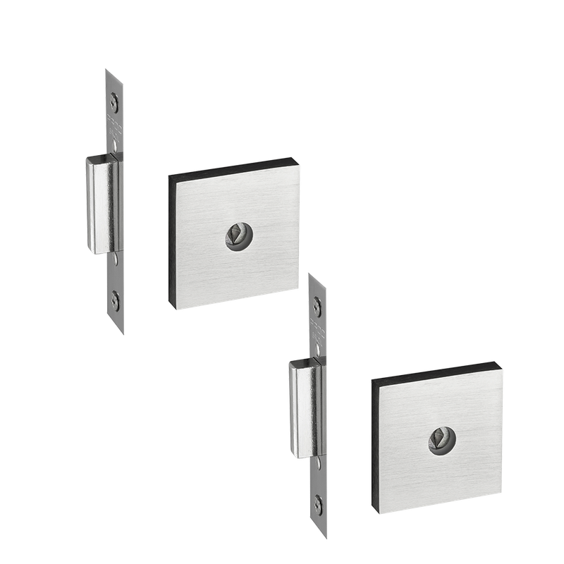 Trava Tetra Pado Zamac Quadrada SM 11500 - Cromo acetinado Casa JHS