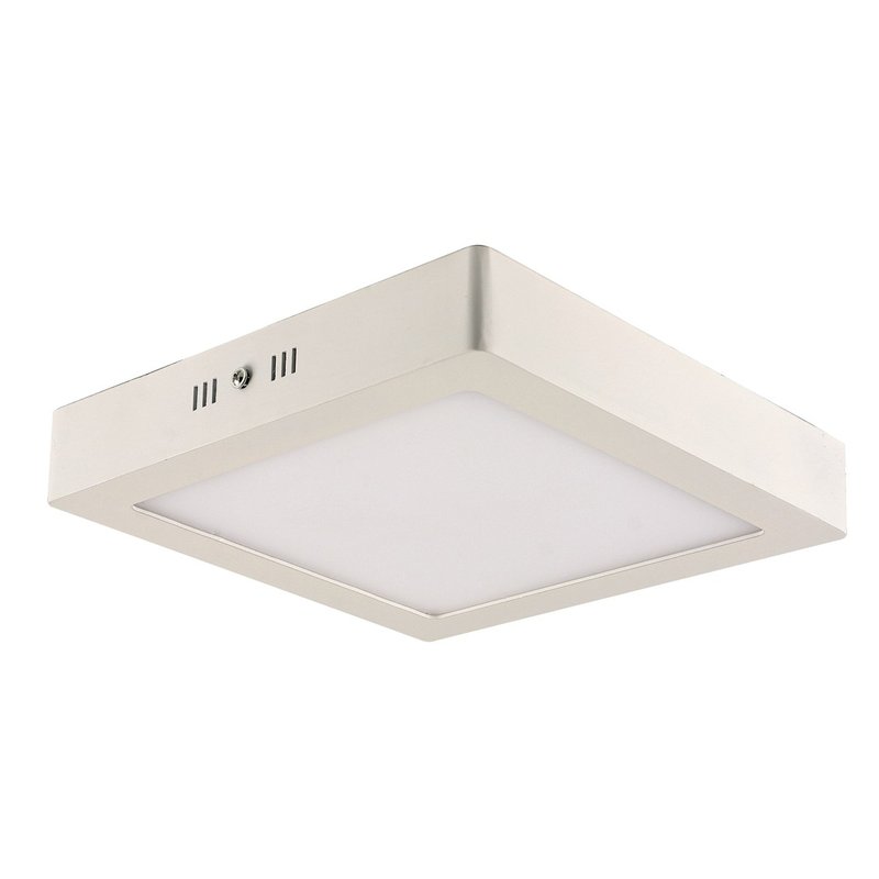 Painel de Led Blumenau Sobrepor Quadrado 18w de 3000K Luz Amarela - Bivolt CASA JHS