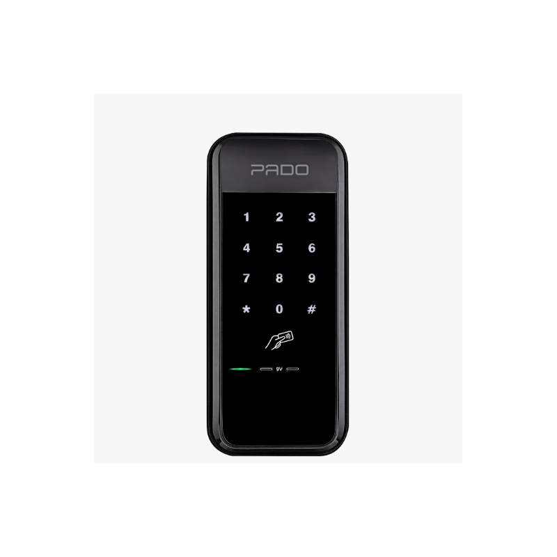 Fechadura Digital Pado de Sobrepor FDS50 - Preto Casa JHS