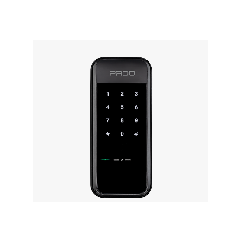 Fechadura Digital Pado de Sobrepor FDS10 - Preto Casa JHS