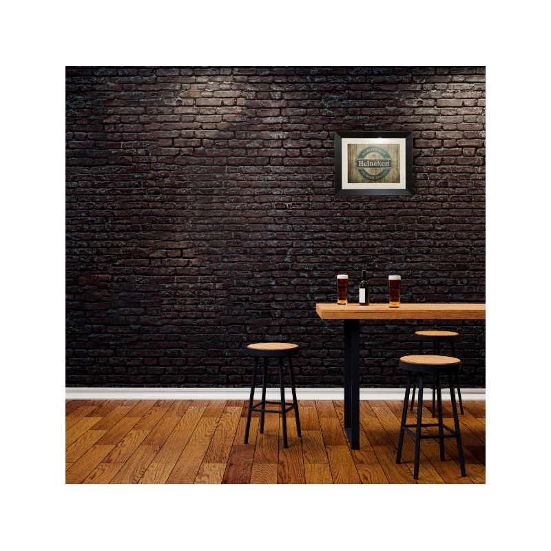 Quadro para Decoração Heineken 46x56cm -  CASA JHS