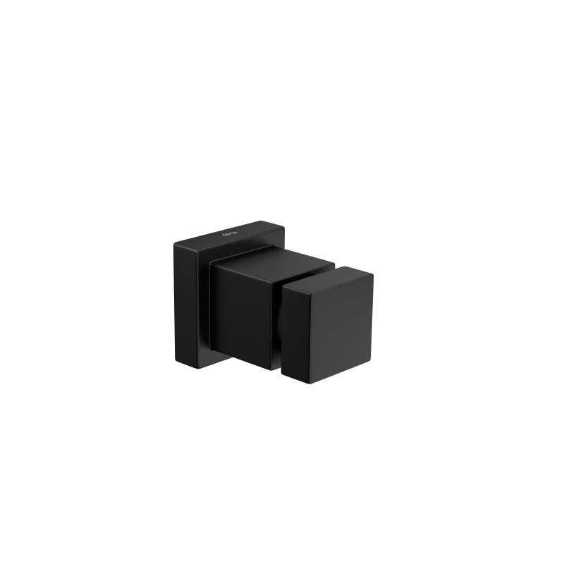 Acabamento Deca Cubo para Registro de Gaveta Black Matte Casa JHS