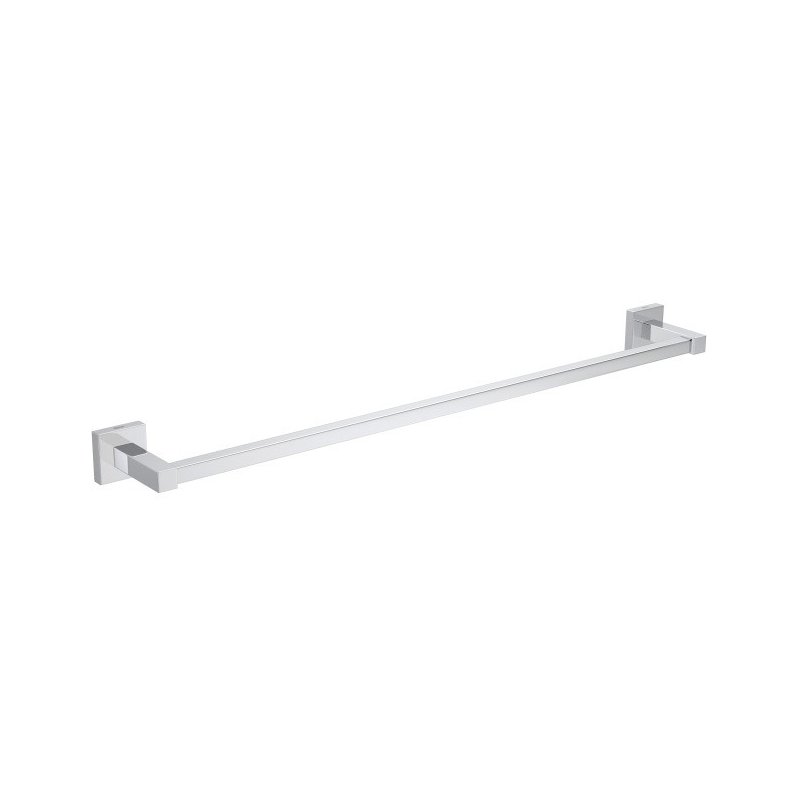 Porta Toalha Deca 50cm Quadratta Cromado Casa JHS