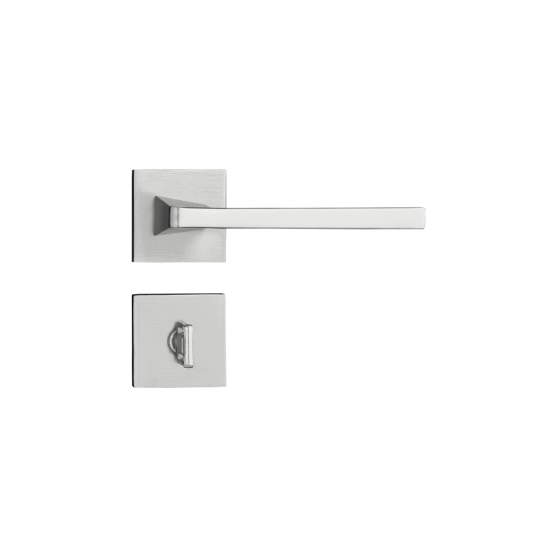 Fechadura Pado Banheiro Karli Cromo Acetinado 55mm Casa JHS