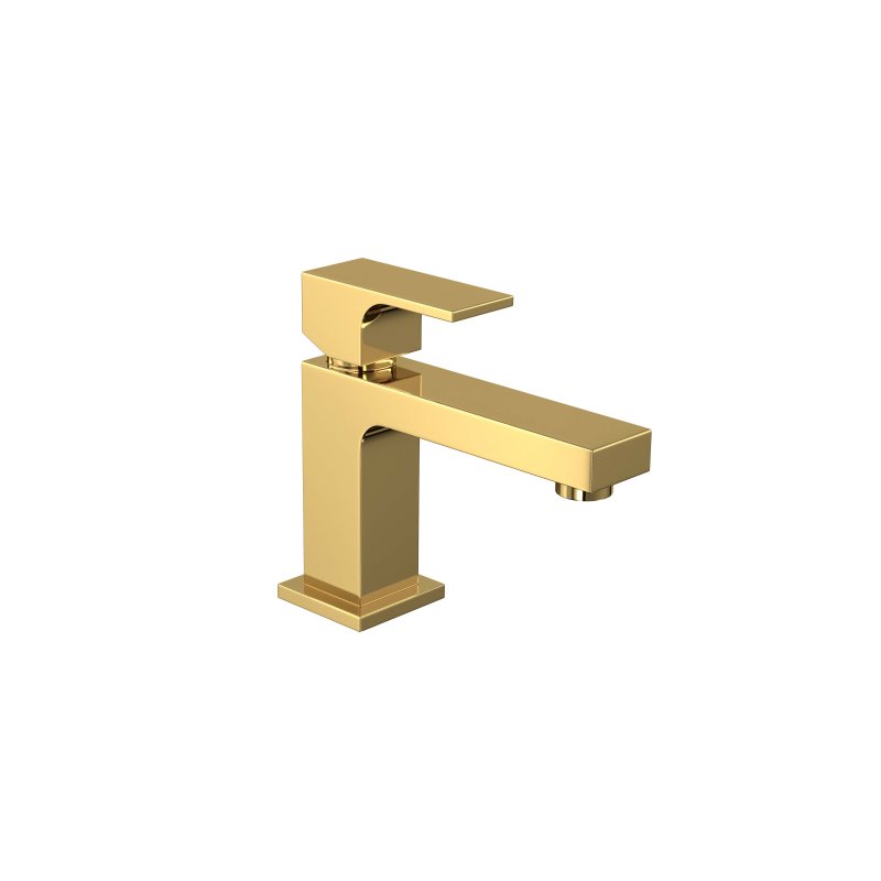 Misturador Monocomando Deca Lavatório de Mesa Bica Baixa Unic Gold Casa JHS