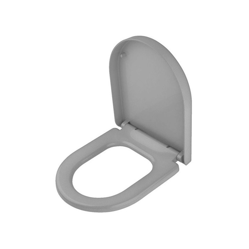 assento sanitario tigre smart carra duna anexo soft close cinza CASA JHS