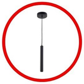 pendente avant spear linear grande de led 3000k 3w 127220v