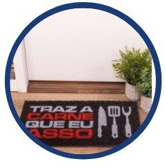 capacho kapazi vinil super print cortes 40cm x 75 cm