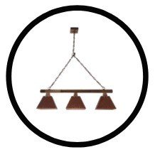 pendente madelustre trilho napoli envelhecido para 3 lampadas 127220v