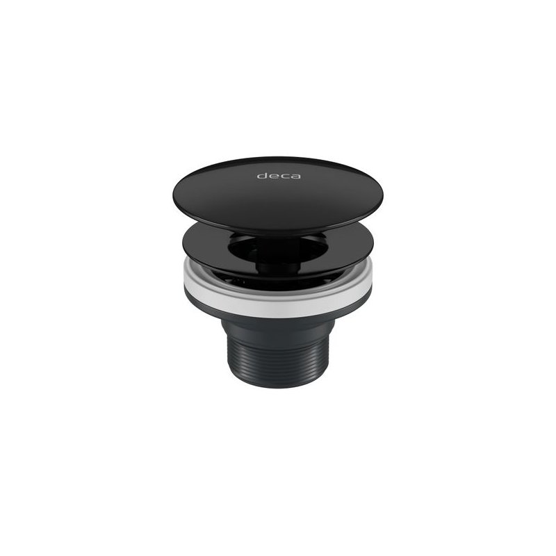 valvula deca luxo de escoamento para banheiro black noir casa jhs