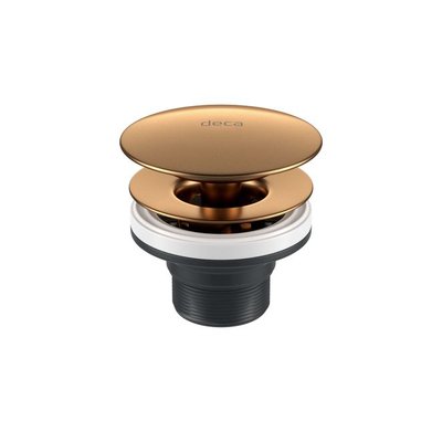 valvula deca luxo de escoamento para banheiro gold matte casa jhs