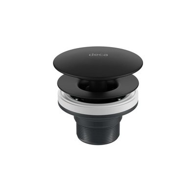 valvula deca luxo de escoamento para banheiro black matte casa jhs