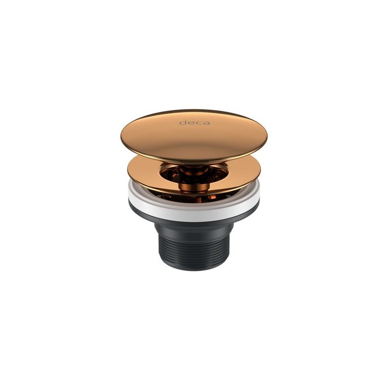 valvula deca luxo de escoamento para banheiro red gold casa jhs