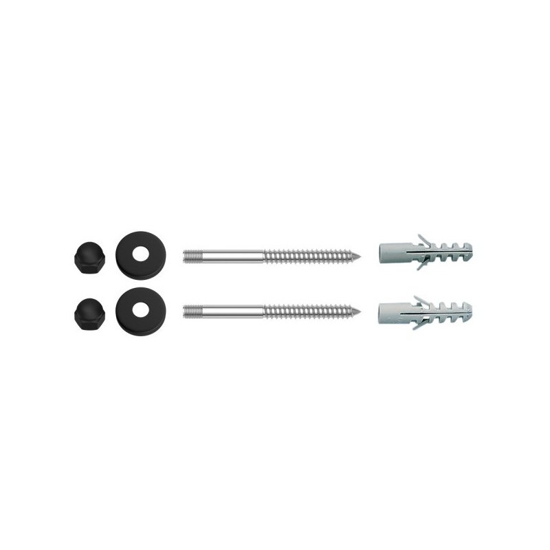parafuso para fixacao de bacias e bides deca black matte casa jhs