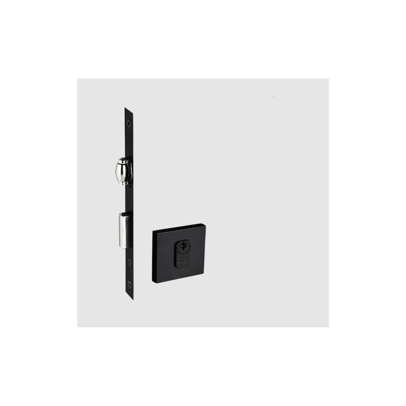 fechadura pado zamac externa rolete quadrada 45mm preto casa jhs