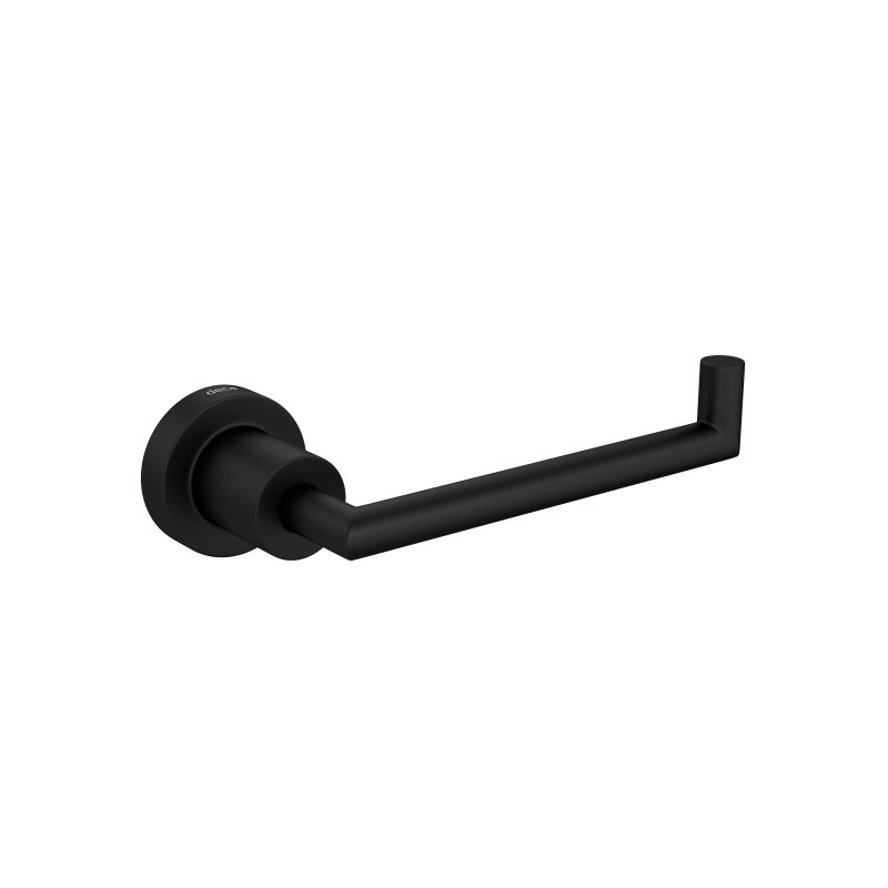 papeleira deca slim black matte casa jhs