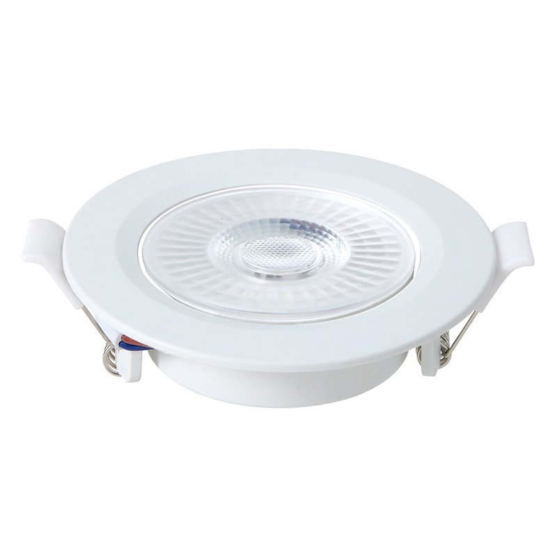 spot led blumenau embutir redondo 6w 4100k branco casa jhs