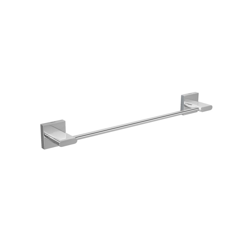 porta toalha deca barra 30cm polo cromado casa jhs