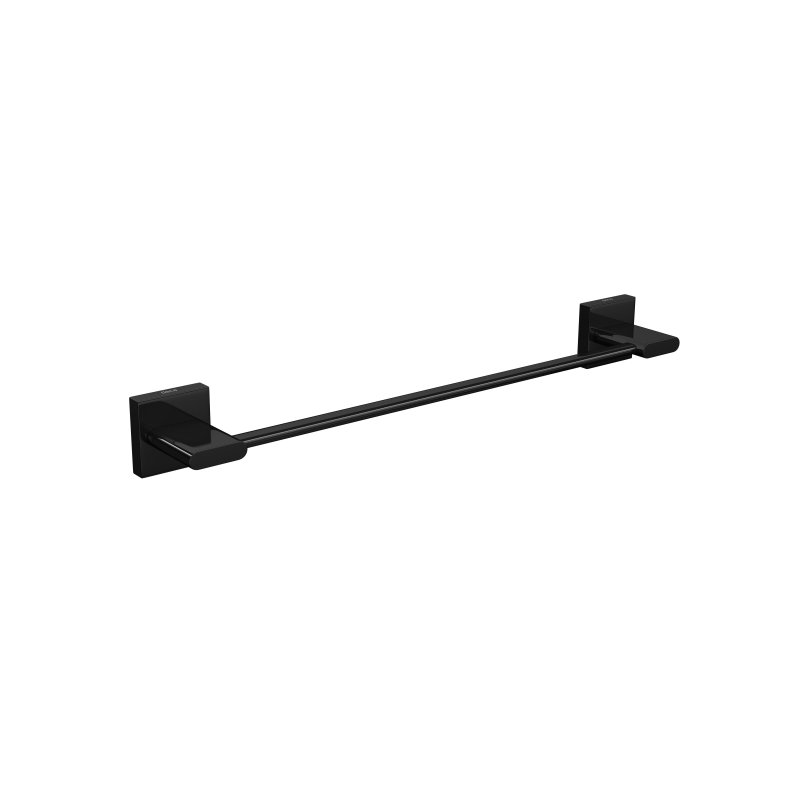 porta toalha deca barra 30cm polo black noir casa jhs