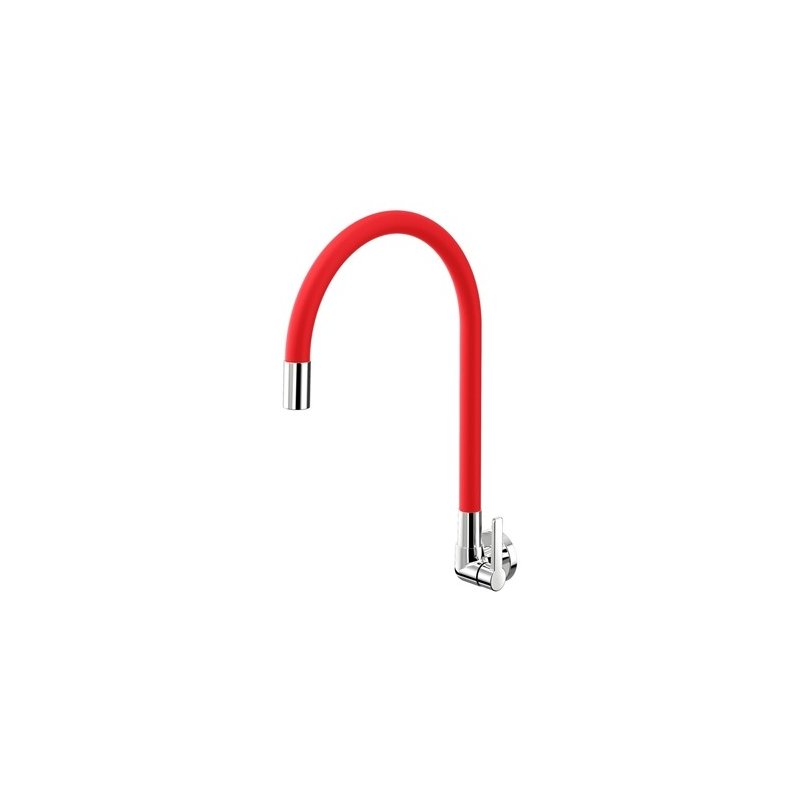 torneira para cozinha de parede docol galiflex vermelha casa jhs