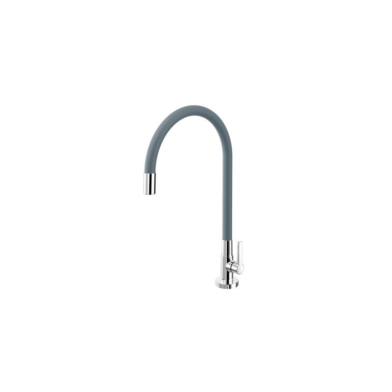 torneira para cozinha de mesa docol galiflex cinza casa jhs