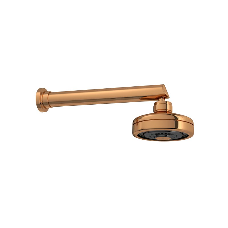 chuveiro com tubo de parede deca acqua plus rose casa jhs