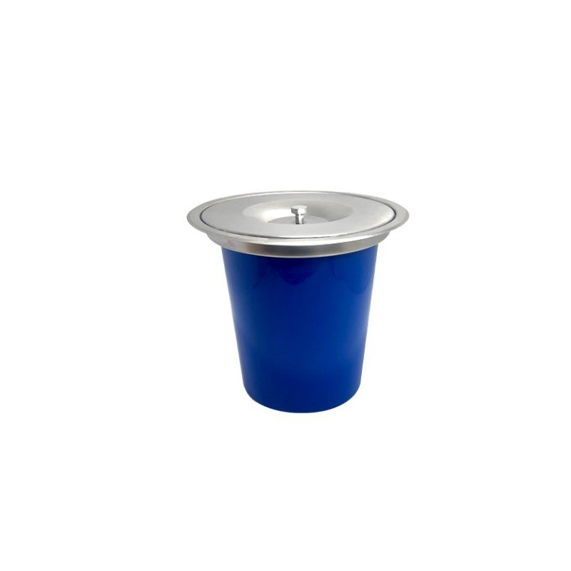 lixeira de embutir flvx hidro redonda 5l casa jhs