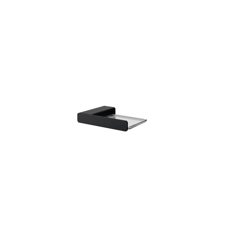 saboneteira de parede docol flat onix casa jhs