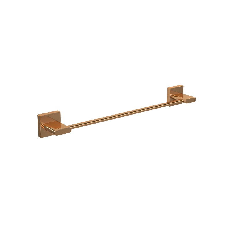 porta toalha deca barra 30cm polo red gold casa jhs