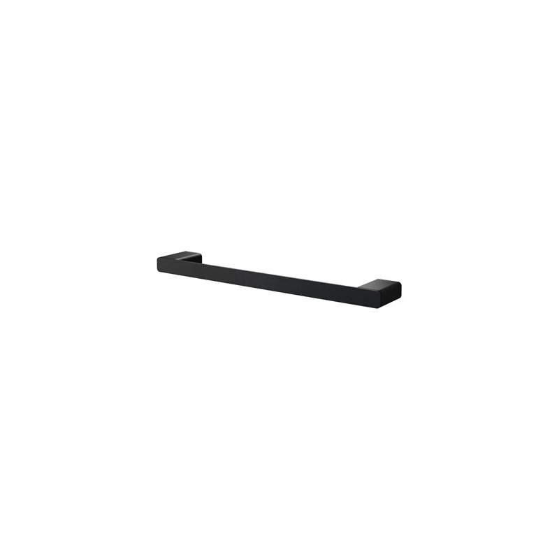 porta toalha bastao rosto 30cm docol flat onix casa jhs