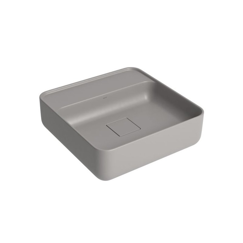cuba de apoio principal deca slim 40 x 40 l 11040 m 85 quadrada com mesa soft antracite casa jhs