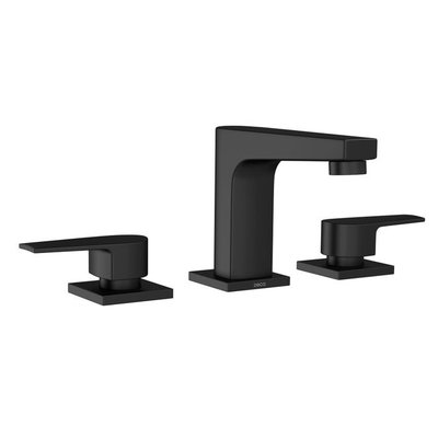 misturador deca de mesa bica baixa para lavatorio level black matte 1875bl26mt casa jhs