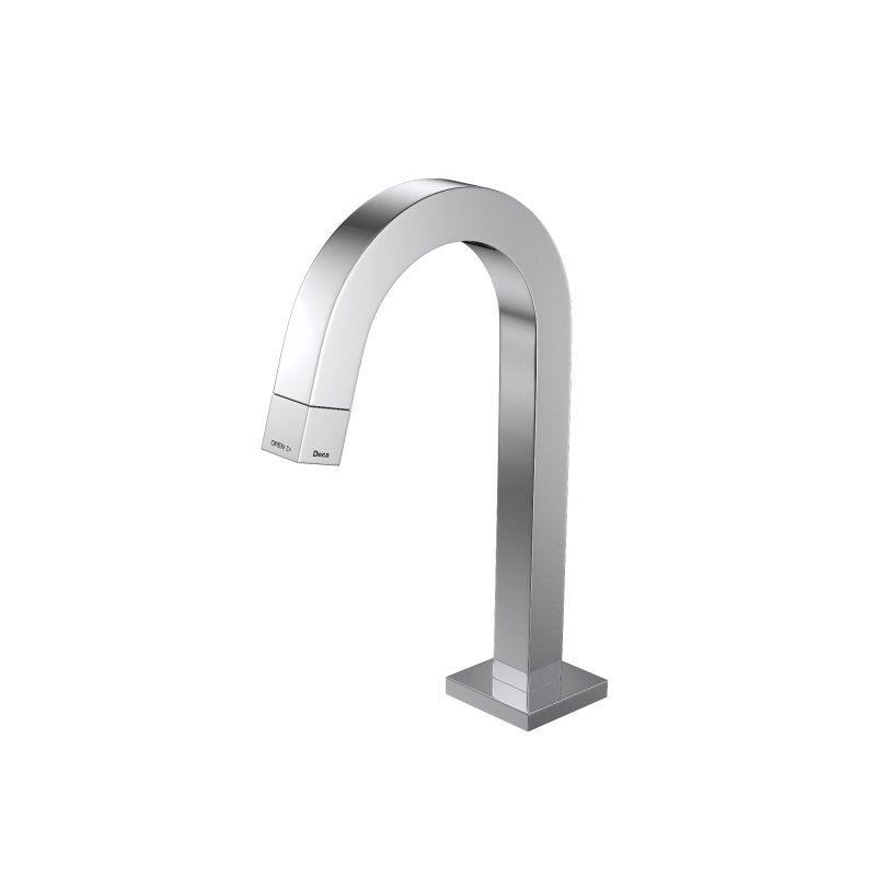 torneira deca de mesa bica baixa para lavatorio tube cromado 1197 c tub casa jhs