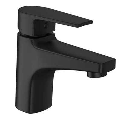 Misturador Monocomando Mesa Lavatório Deca Level Baixa Black Matte