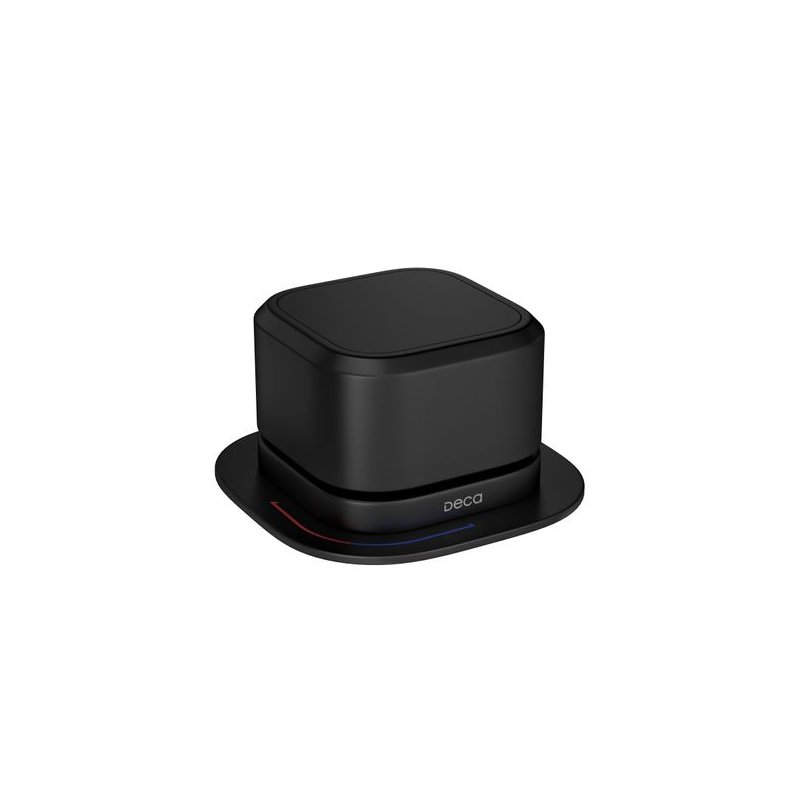 acionamento monocomando de mesa quadrado black matte