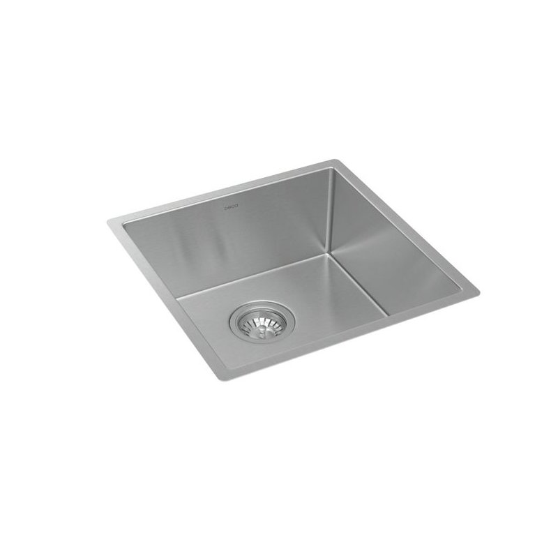 cuba de cozinha suprema deca inox quadrada 40x40cm deca