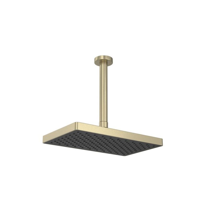 chuveiro retangular deca de teto flex max summer gold