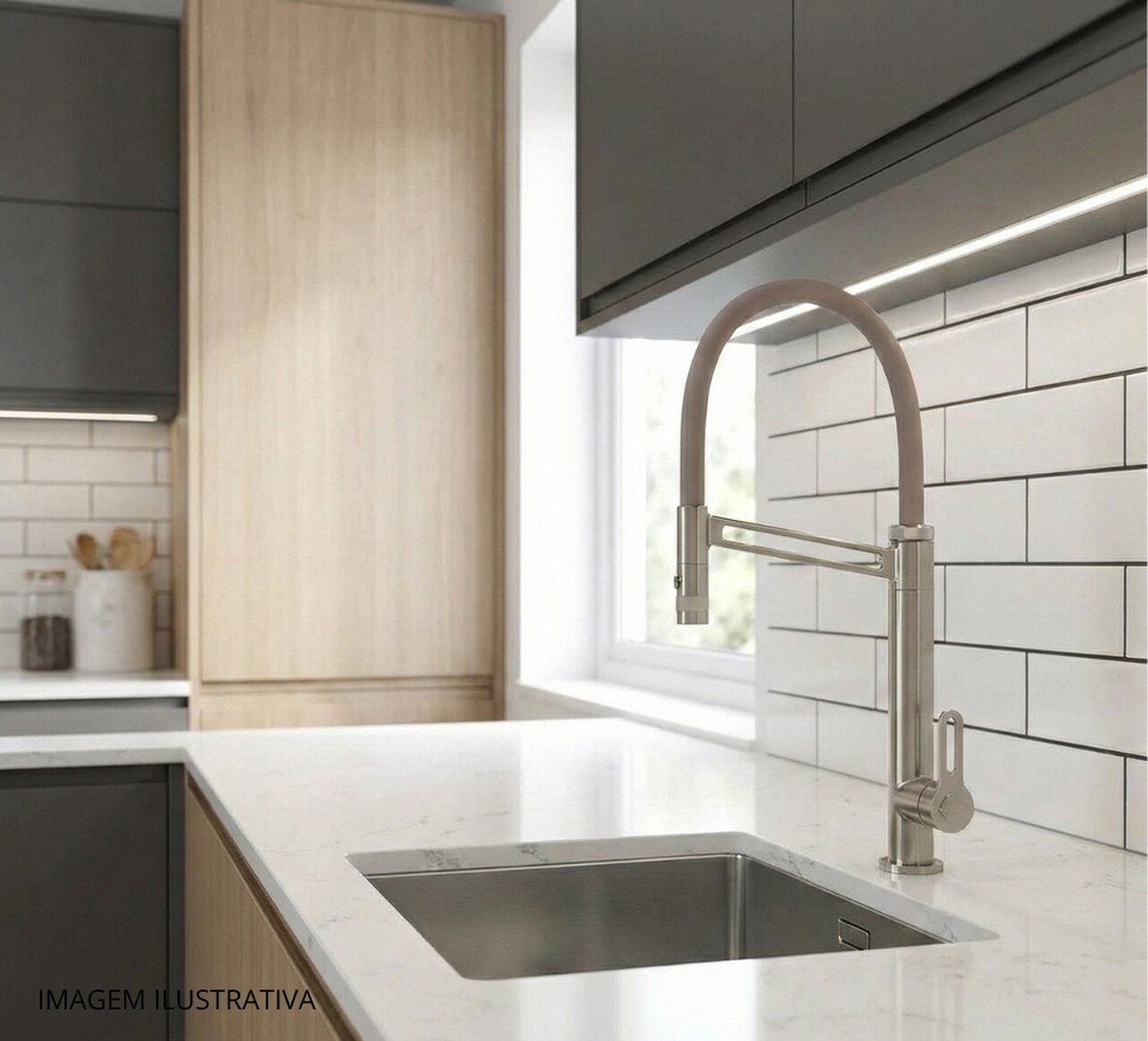 Arinco-houseです Misturador Monocomando de Mesa Deca para Cozinha Urban | Casa JHS